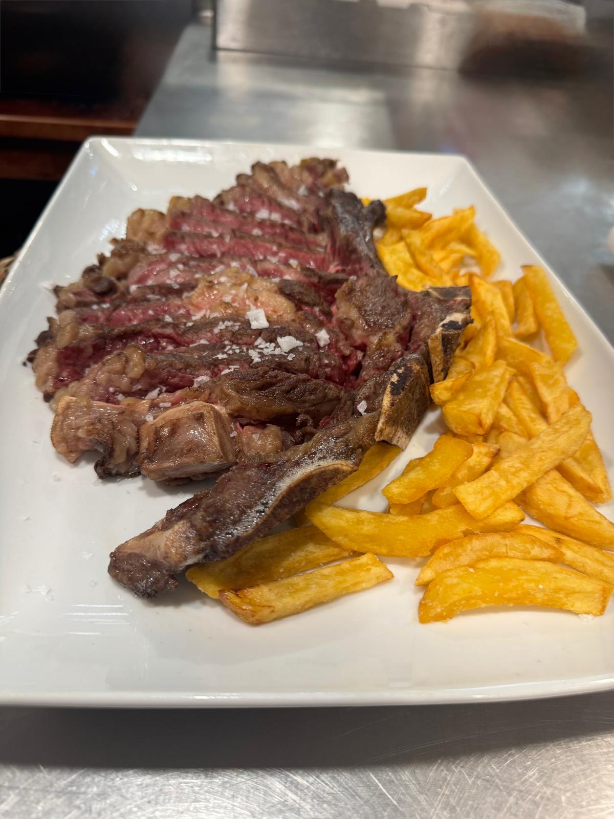 Chef preparando comida